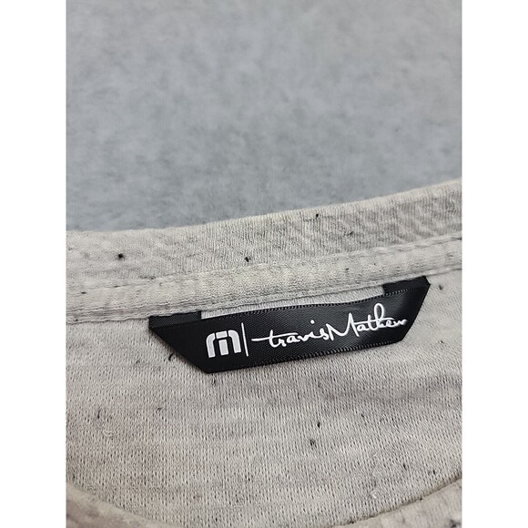 Travis Mathew Gray Long Sleeve Tee - Picture 2 of 14